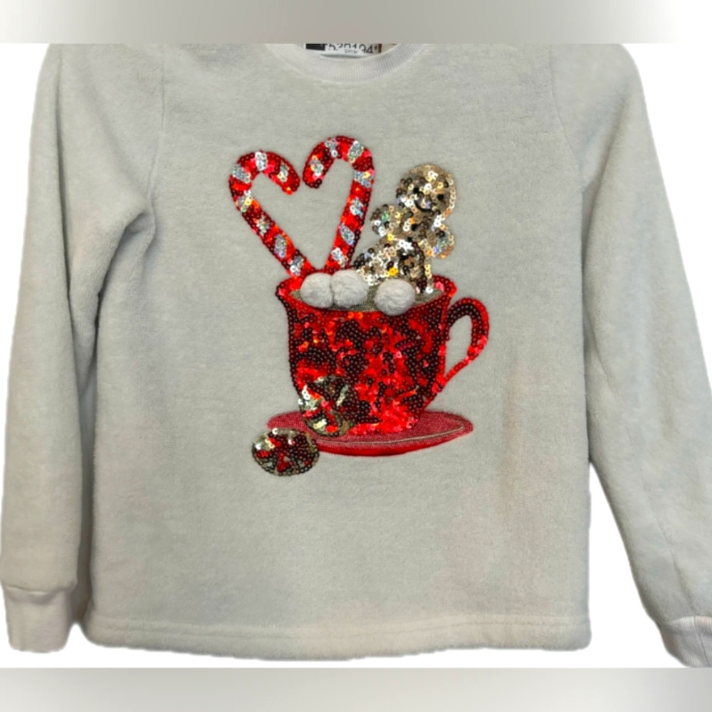 Christmas plush shirt 7Y